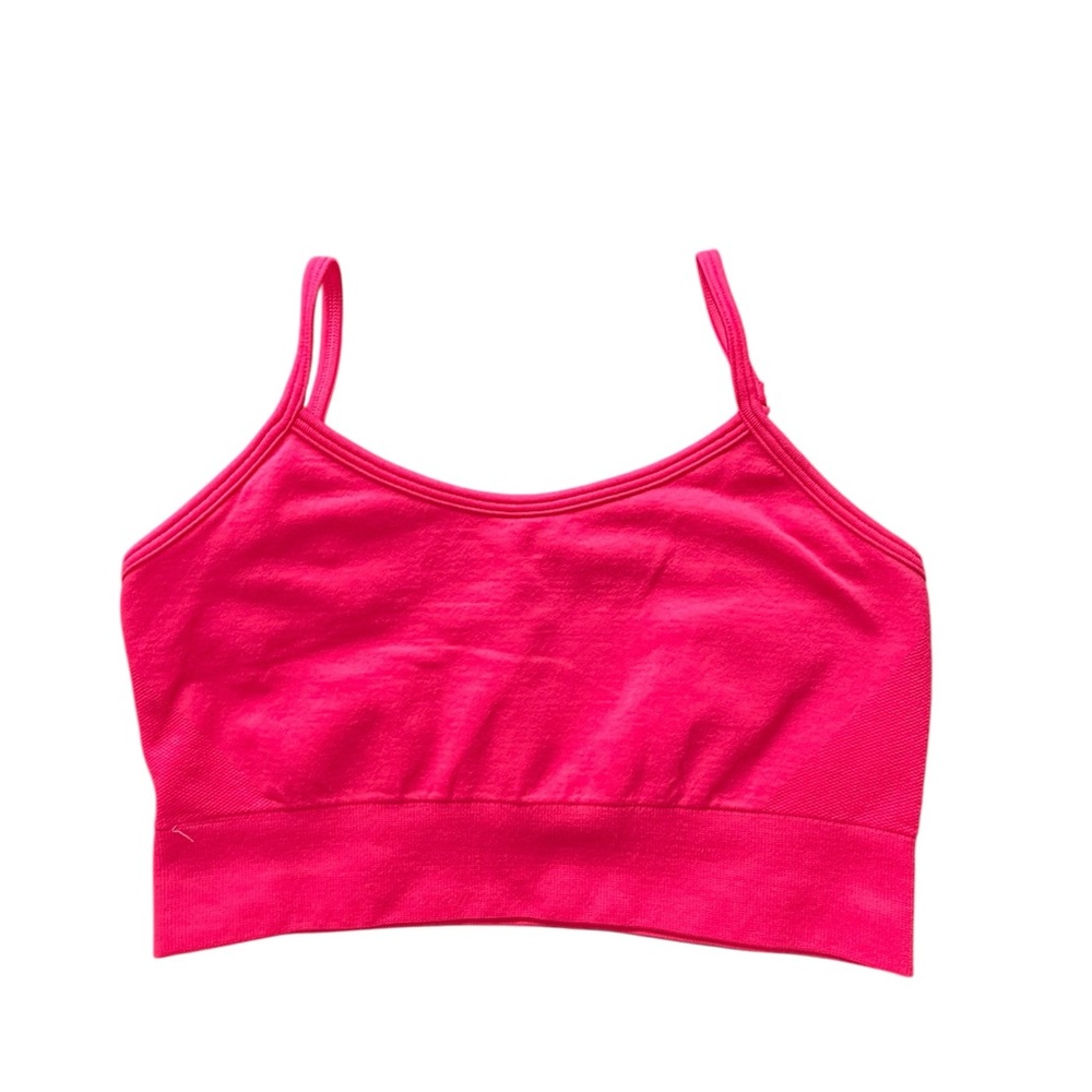 Wonder Nation. 2 pack (Pink & White Dotted) Camisole Bralettes (Girl Small) - Picture 4 of 8